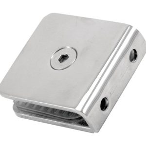 Conector de 0° vidrio - piso - muro
