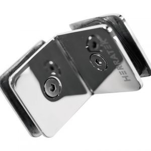 Conector de 90° Vidrio - Vidrio